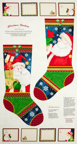 Christmas stocking by Shelly Comiskey