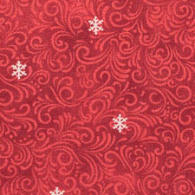 Snowflake Swirls<br />red