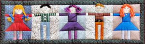 Patchwork figures