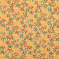 Vintage Florals: Floral Spray, azure