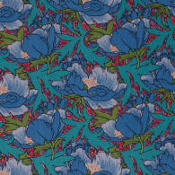 Vintage Florals: Flourish, sangria