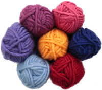 Knitting yarn