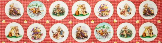 Popcorn Bear portraits