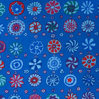 Whirligig, blue