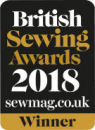 Winner, British Sewing Awards 2018