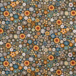 2599-G Mini Floral, green