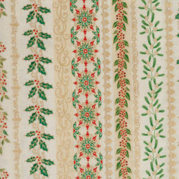 MU-218-Q Garland Stripe, cream